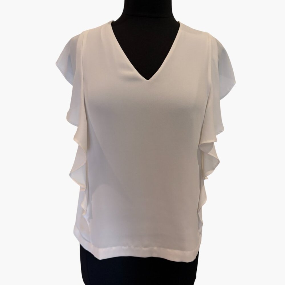 Ann Taylor blouse with butterfly sleeves
